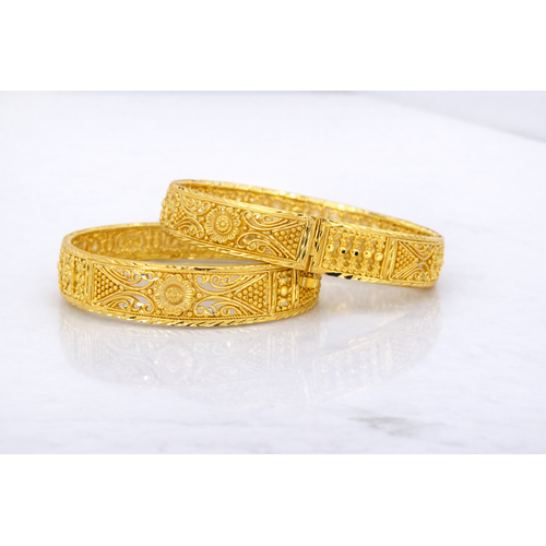 NXGOLD Traditional Gold Bangles For Women