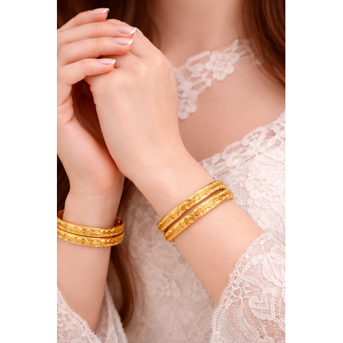 NXGOLD Designer Bangles for Women Set of 4