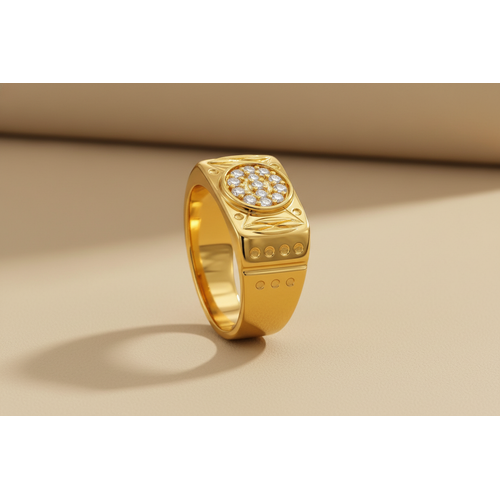 NXGOLD Imperial Heritage Zircon Ring