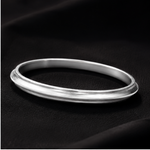 Classic 925 Sterling Silver Sleek Kada for Men & Women