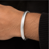 Classic 925 Sterling Silver Sleek Kada for Men & Women