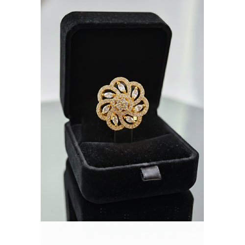 NXGOLD Trendy Floral Ring For Women