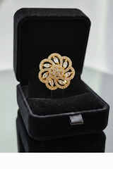 NXGOLD Trendy Floral Ring For Women