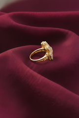 NXGOLD Trendy Floral Ring For Women