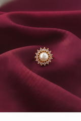 NXGOLD Pearl Flower Ring For Women