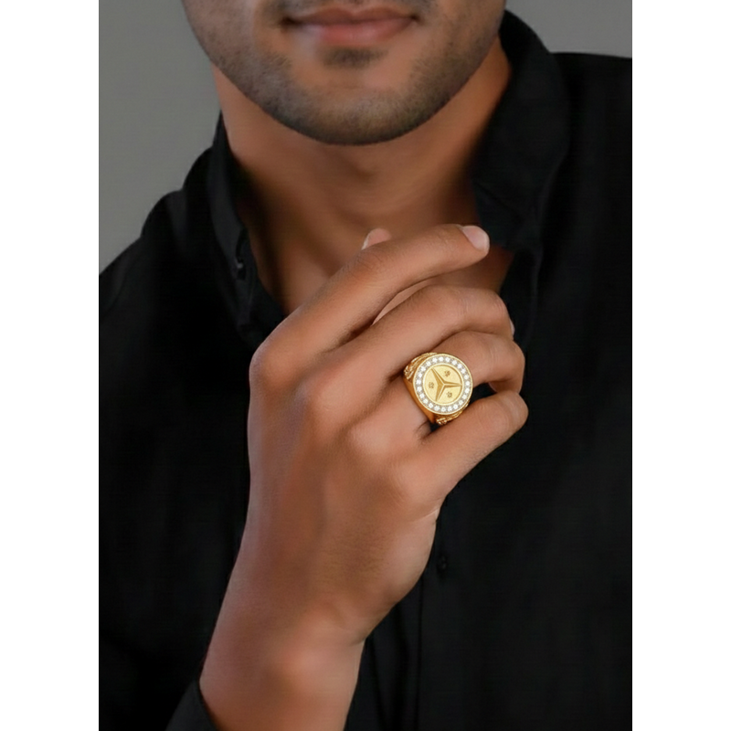 NXGOLD Mercedes Ring For Men