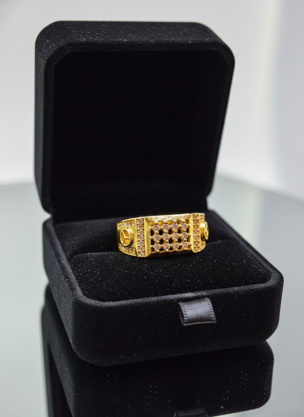 NXGOLD Mens Ring With Stone