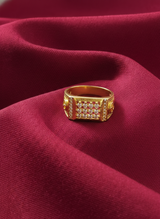 NXGOLD Mens Ring With Stone