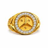 NXGOLD Imperial Star Emblem Ring