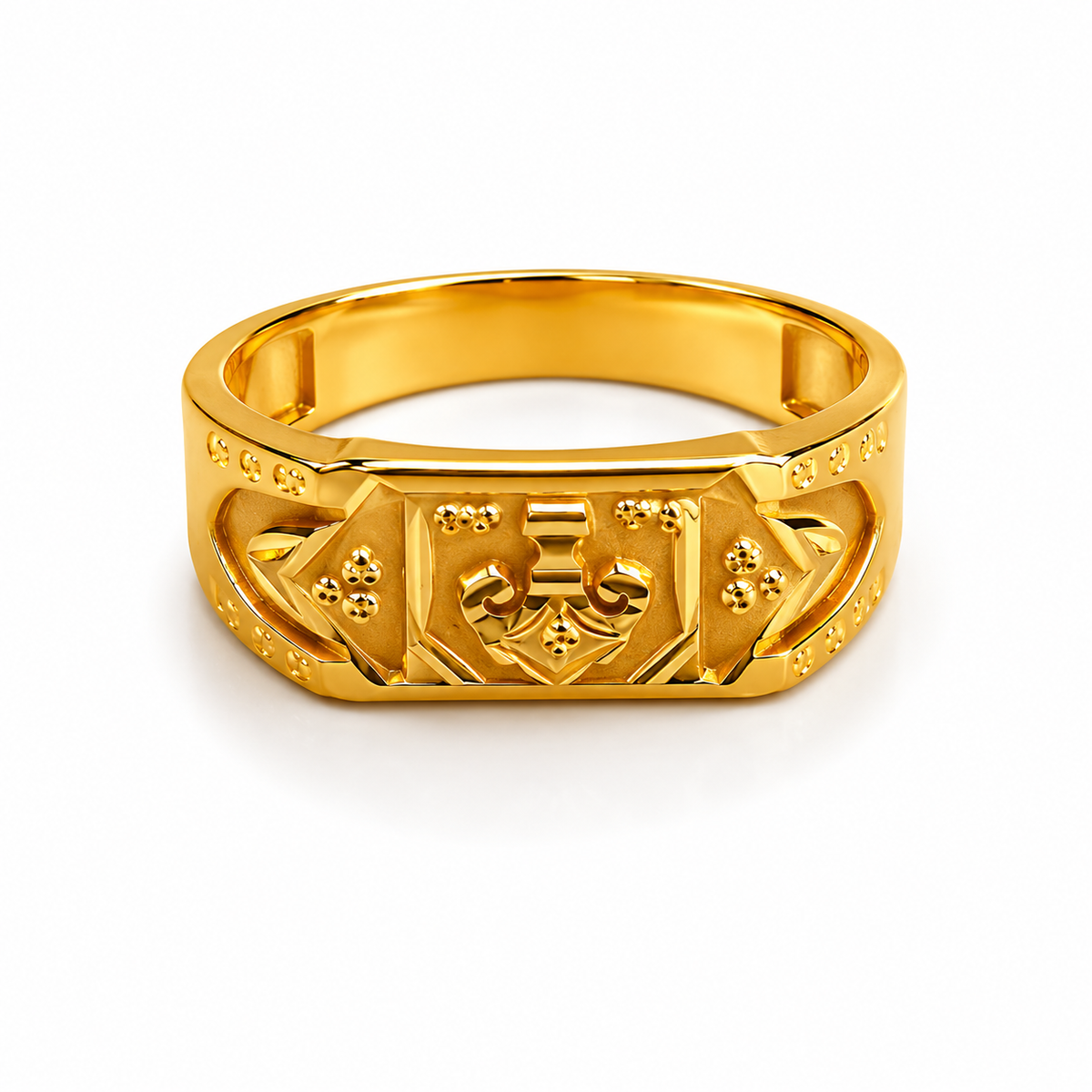 Royal Emblem Designer Men's Ring