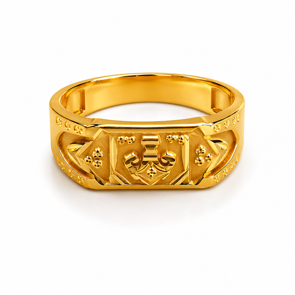 Royal Emblem Designer Men's Ring