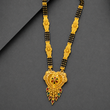 Premium Bridal Mangalsutra Necklace with Intricate Heart Design Pendant
