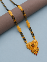 Premium Bridal Mangalsutra Necklace with Intricate Heart Design Pendant