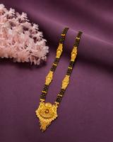 Premium Traditional Mangalsutra Necklace with Elegant Swan Design