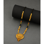 Royal Heritage Mangalsutra Necklace with Intricate Ornamental Pendant Design for Women