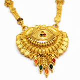 Royal Heritage Mangalsutra Necklace with Intricate Ornamental Pendant Design for Women