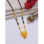 Royal Heritage Mangalsutra Necklace with Intricate Ornamental Pendant Design for Women