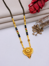 Royal Heritage Mangalsutra Necklace with Intricate Ornamental Pendant Design for Women