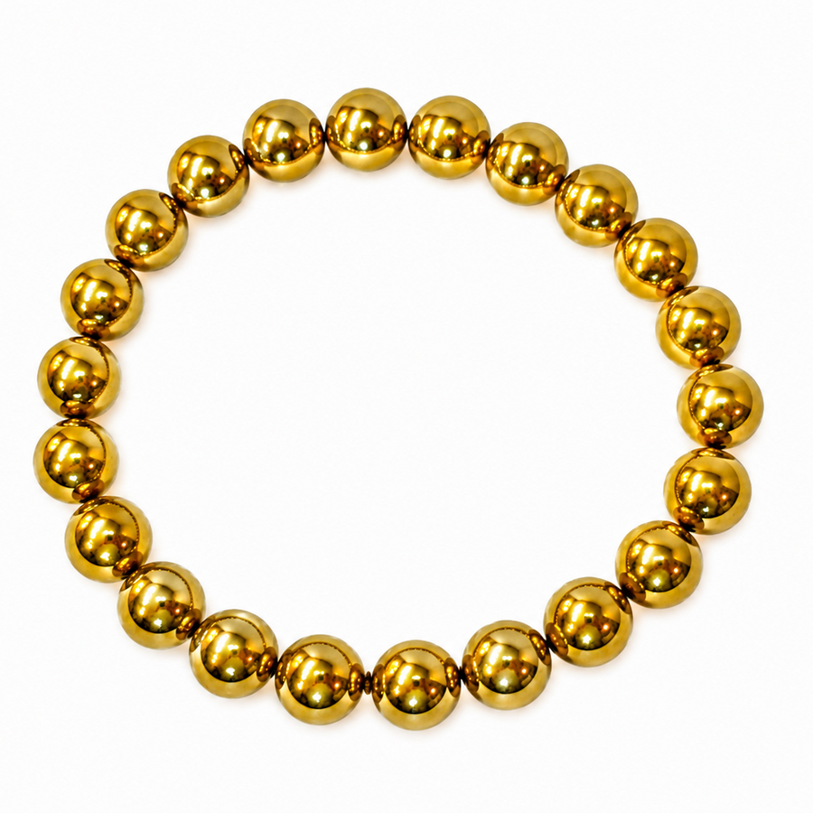 NXGOLD Premium Gold Beaded Bracelet for Girls & Women