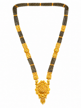 Traditional Multi-Layer Black Bead Mangalsutra for Women
