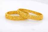 NXGOLD Trendy Traditional Floral Bangles For Women