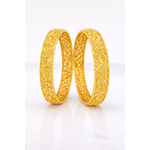 NXGOLD Trendy Traditional Floral Bangles For Women