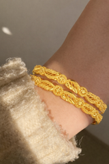 NXGOLD Trendy Floral Designer Bangles For Women