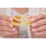 NXGOLD Trendy Stone Studded Bangles For Women