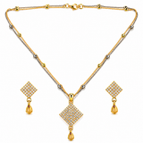 NXGOLD Luxe Radiance Dual-Tone Jewelry Set
