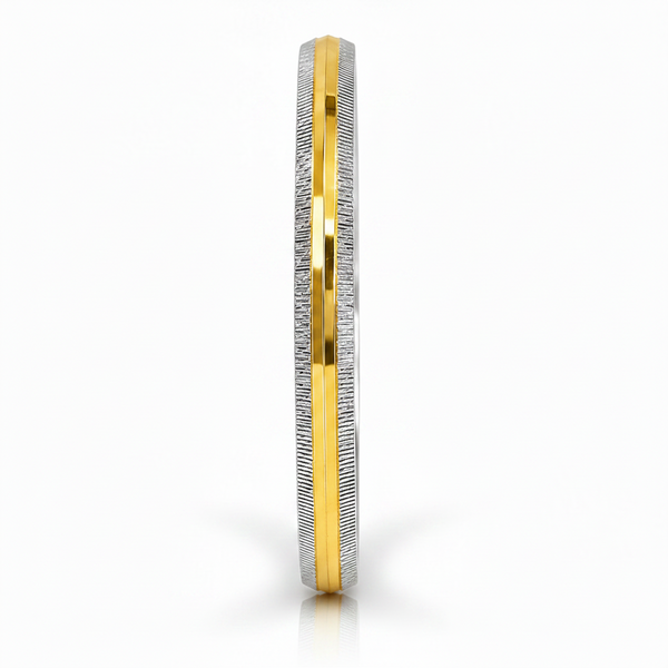 Premium 925 Sterling Silver Dual Tone kada
