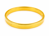 Luxury Minimalist Hinged Oval Kada Bracelet for Women