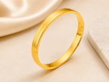 Luxury Minimalist Hinged Oval Kada Bracelet for Women