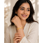 Luxury Minimalist Hinged Oval Kada Bracelet for Women