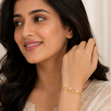 Elegant Dainty Triple Heart Bracelet for Women & Girls