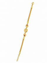Heritage Ruby Medallion Bracelet for Women & Girls