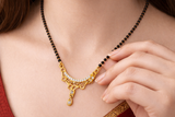 NXGOLD Mangalsutra With Stone Pendant