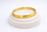 NXGOLD Designer Gold Kada for Men