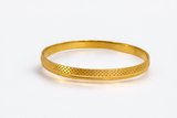 NXGOLD Designer Gold Kada for Men