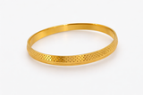 NXGOLD Designer Gold Kada for Men