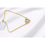 NXGOLD Heart Pearl Bracelet