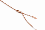Elegant Rose Gold Floral Opal Pendant Necklace for Women