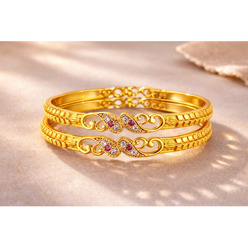 NXGOLD Stone Bangle For Women