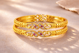 NXGOLD Stone Bangle For Women