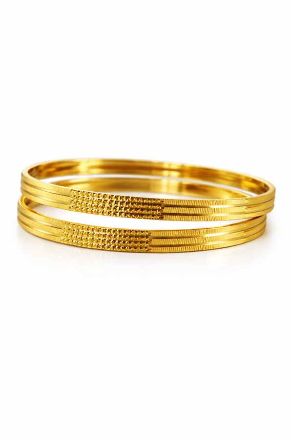 NXGOLD Designer Gold Bangles For Women