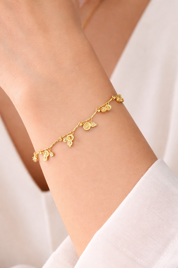 NXGOLD Gold Plated Designer Bracelet for Women