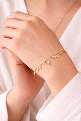 NXGOLD Gold Plated Designer Bracelet for Women