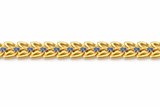 NXGOLD Blue Stone Leaf Bracelet for Women