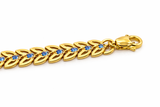NXGOLD Blue Stone Leaf Bracelet for Women
