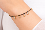 NXGOLD Plated Mangalsutra Charm Bracelet for Women