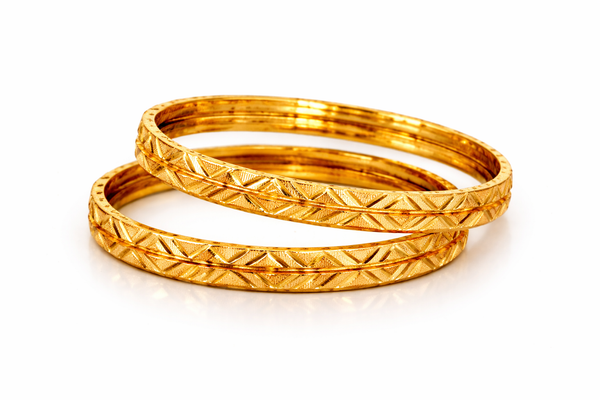 NXGOLD Designer Bangles for Women Set of 4